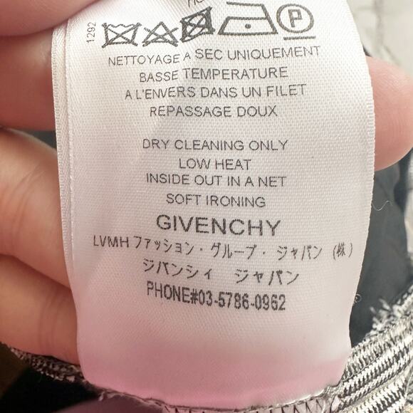 COPY - Givenchy Plaid Culotte Wide Leg Trousers Wool Blend Pants Women's EU Siz… - Picture 10 of 16